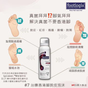 加拿大 Footlogix - #7 香港腳配方修護泡沫125ml