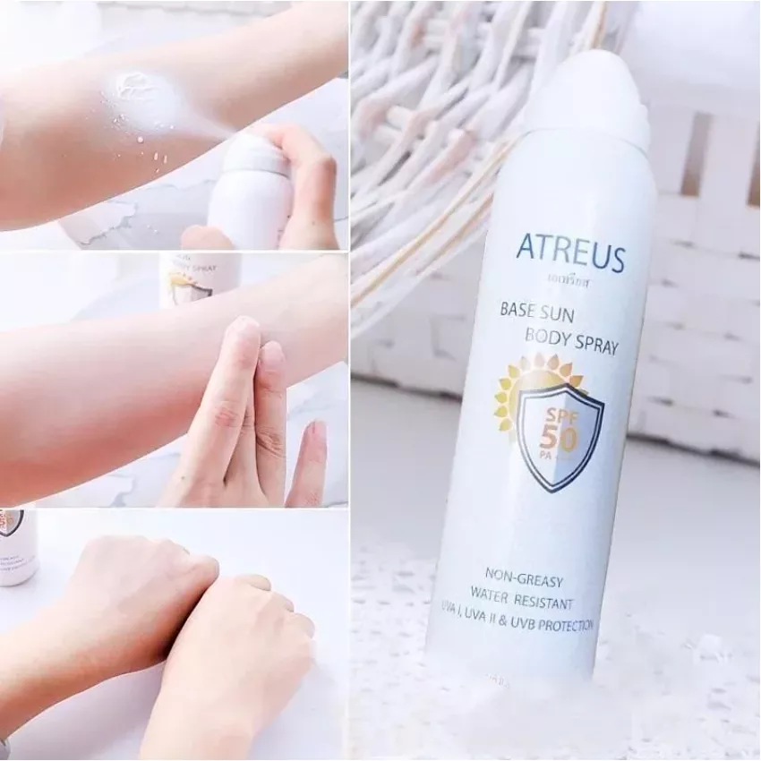 泰國ATREUS 牛奶美白防曬噴霧 SPF50+ PA+++ 150ml