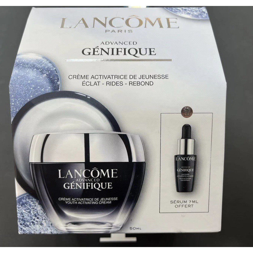 Lancome蘭蔻小黑瓶面霜50ml➕肌底液7ml套裝