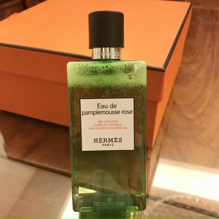 Hermes Eau de Pamplemousse Rose Hair And Body Shower Gel 愛馬仕粉紅葡萄柚洗髮沐浴露200ml