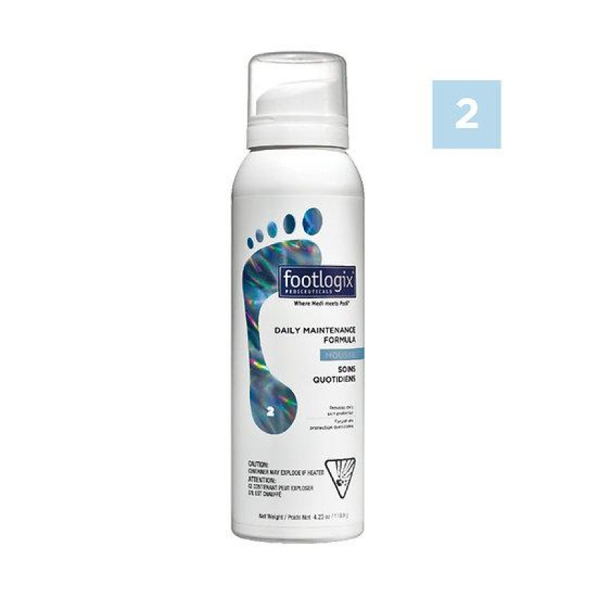 加拿大Footlogix - #2 腳部日日修護泡沫125ml