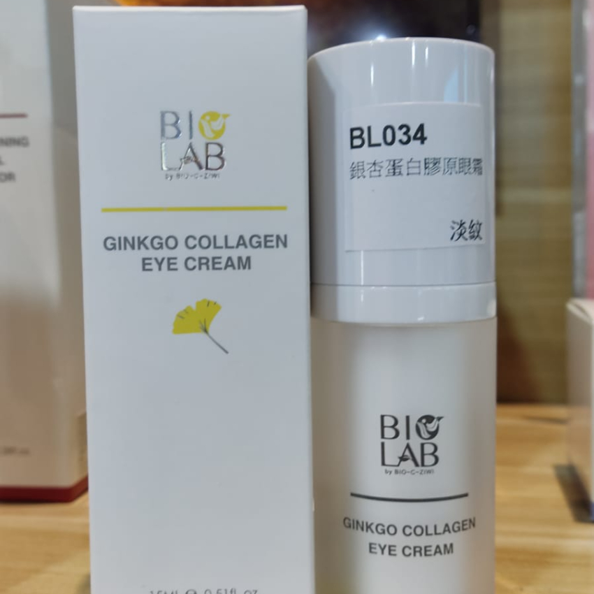 BIO LAB 銀杏蛋白膠原眼霜 15ml 