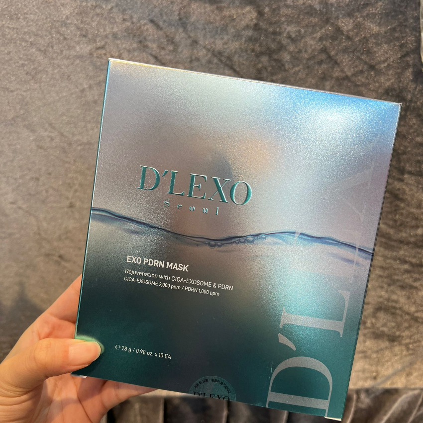 Dermaline DLEXO EXO PDRN+積雪草外泌體面膜10片